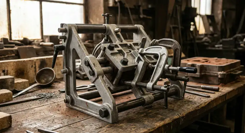 Metal casting jig