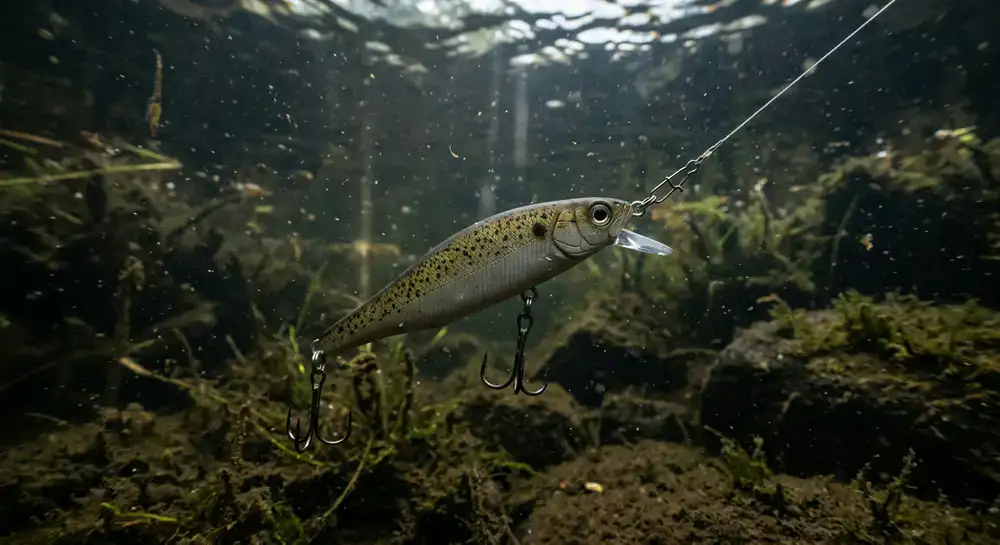 Sinking minnow lure