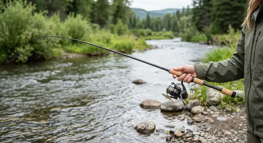 Ultralight finesse rod