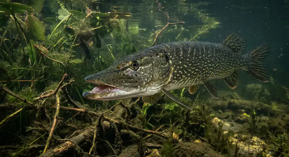 Aggressive predatory freshwater fish